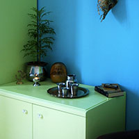 Turquoise room